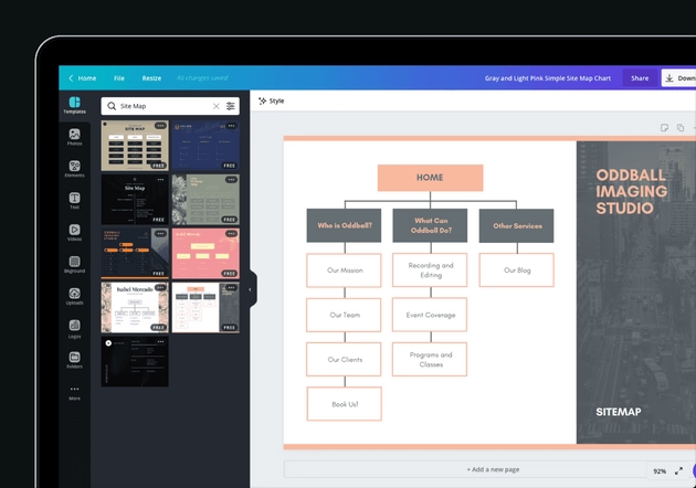 사이트맵(Sitemap)